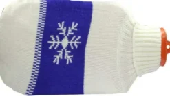 Wärmflasche Gummi 2 L Mit Rollkragenpullover Bezug 1 Stück