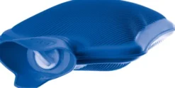 Wärmflasche 2 Liter, blau