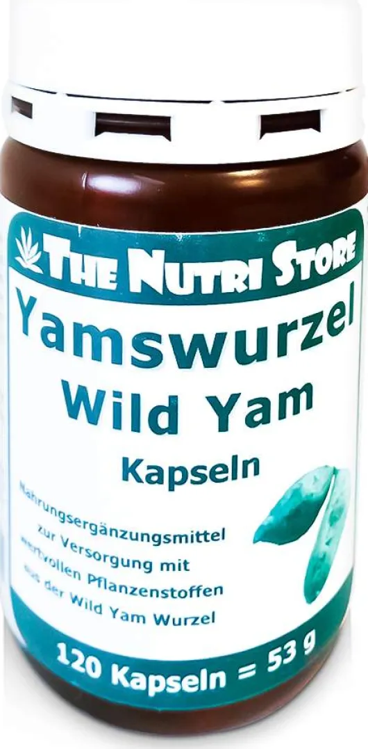 Yamswurzel Wild Yam 250 mg Kapseln