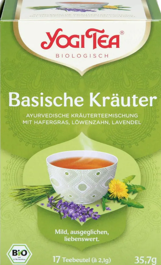 Yogi Tea Basische Kräuter 17 X 2,1 G Filterbeutel