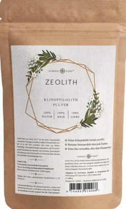 Zeolith Pulver 95% Nordic Pure 1000 g
