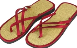 Zimtslipper 35-36 Rot