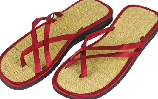 Zimtslipper 35-36 Rot