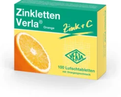 Zinkletten Verla Orange Lutschtabletten 100 Stück