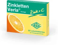 Zinkletten Verla Orange Lutschtabletten 50 Stück