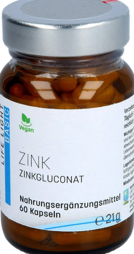 Zink 15 mg Gluconat Kapseln