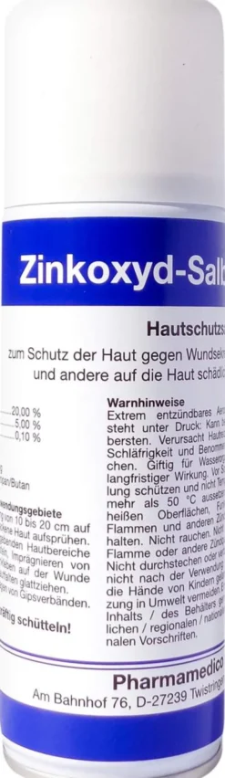 Zinkoxyd Salbenspray