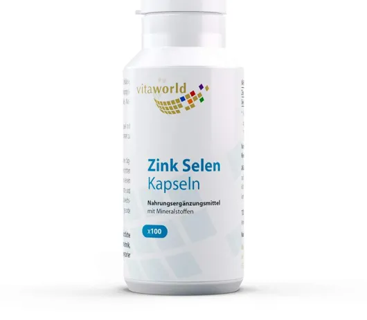 Zink Selen Kapseln 15 mg Pro 100 µg 100 Kapseln