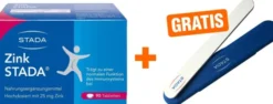 Zink STADA 25 mg 90 Tabletten + gratis Nagelpfeile