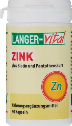Zink + Vitamin B5 + Biotin Kapseln