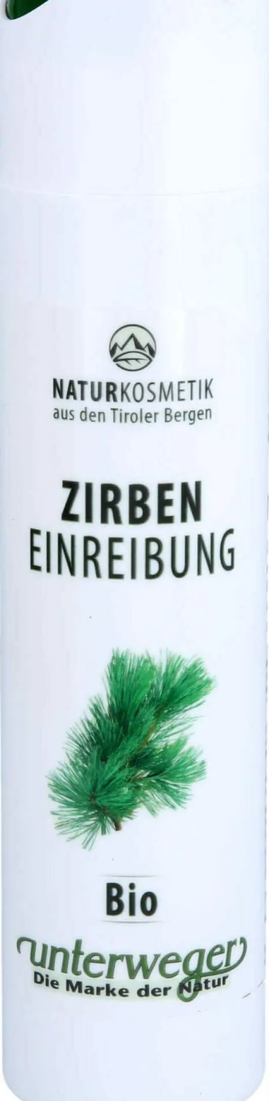 Zirben Einreibung Bio Unterweger 250ml