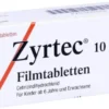 Zyrtec 10 mg 50 Filmtabletten